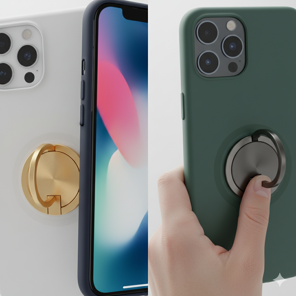 Magnetic Phone Ring Holder