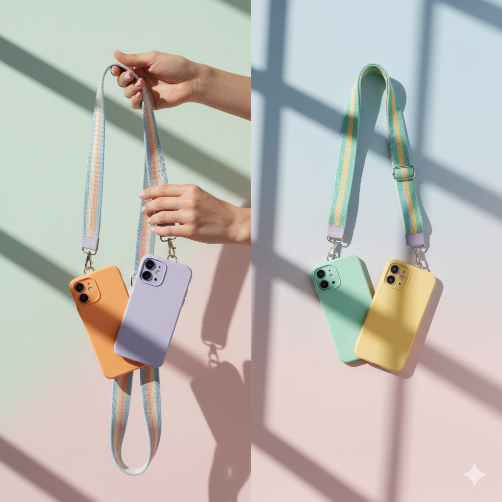 Adjustable Crossbody Phone Strap
